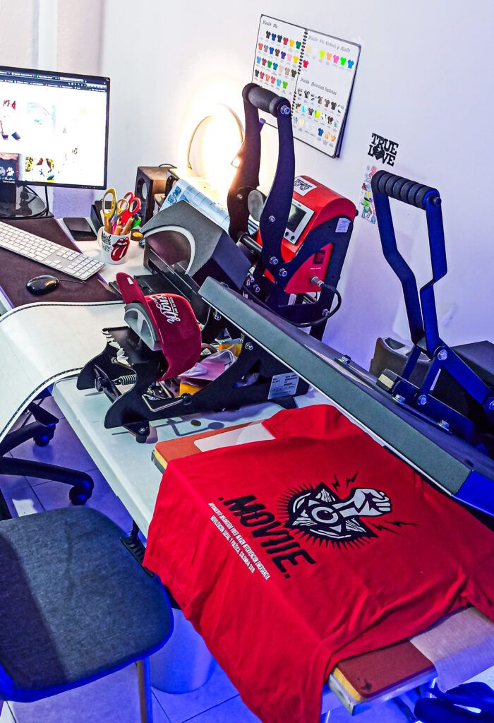 cursos de estampado textil y serigrafía, sublimación, dtf en bogota